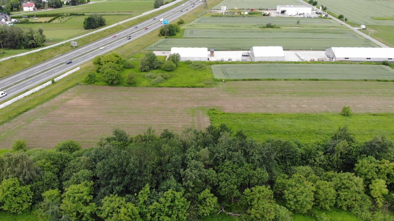Działka usługowa | 749 m² | przy węźle A4 - Widok 4