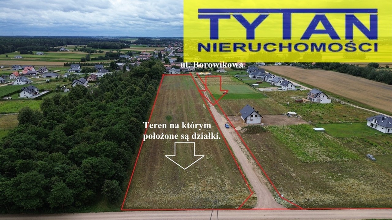 Działka 1200 m² w Giełczynie - Widok 2