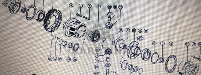 Obudowa wyrównawcza Class Mega 370-340 Nr katalogowy 000 649 886 2-1