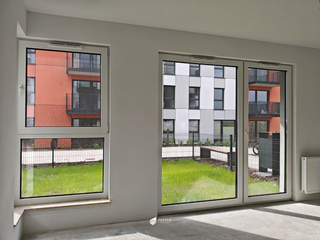 Nowe 2 pokoje z ogródkiem 32m²! Stan deweloperski - Widok 4