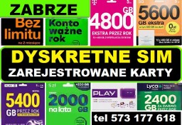 Zabrze zarejestrowane startery polskie do telefonu karty SIM działające Internet