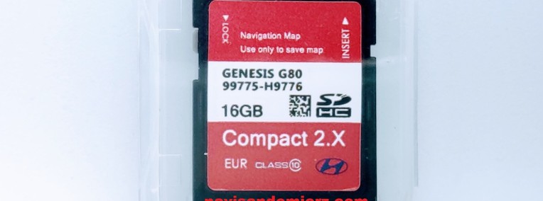 Karta SD mapy 2023 HYUNDAI GENESIS G80 Gen 2.X-1