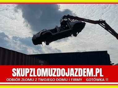Skup złomu odbiór kasacja pojazdów złomowanie aut samochodów Hurt-detal Wrocław -1