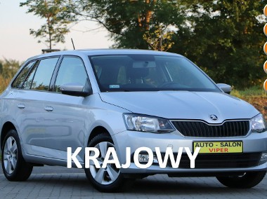 Skoda Fabia III krajowy, serwisowany, klima, zarejestrowany-1