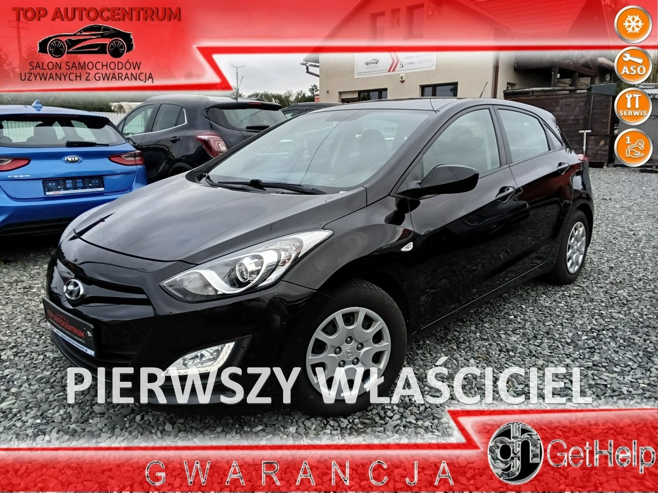 Hyundai i30 II Comfort 1.4 Benzyna 100 KM Klimatyzacja Bluetooth Kredyt Bez BIK