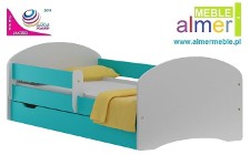 AQUA N20S łóżko dla dziecka z SZUFLADA 200/90 wiele kolorów