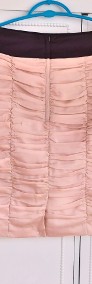 Nowa spódnica H&M falbany marszczenia pudrowy róż 40 L-3