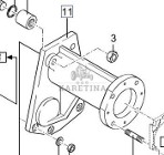 New Holland TX66 TX67 TX68 Wspornik CZĘŚCI 9819446