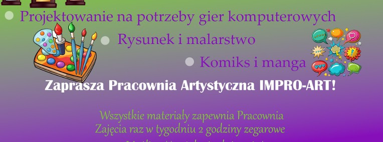 Zajęcia artystyczne, jakich nie ma nigdzie indziej! Włocławek!-1