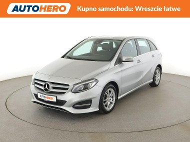 Mercedes-Benz Klasa B W246 automat full LED półskóra navi klima auto grzane fotele czujniki par-1