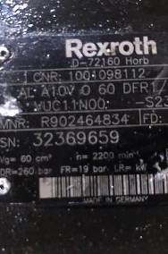 Rexroth AL A10V O 60 DFR1/52L , CAT TH pompa hydrauliki-2
