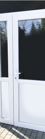 Drzwi PCV 180x210 NOWE PVC szyba panel biurowe białe -3