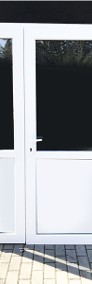 Drzwi PCV 180x210 NOWE PVC szyba panel biurowe białe -4