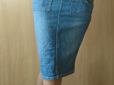 Jeansowa spódnica damska-1