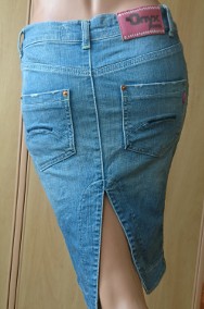 Jeansowa spódnica damska-2
