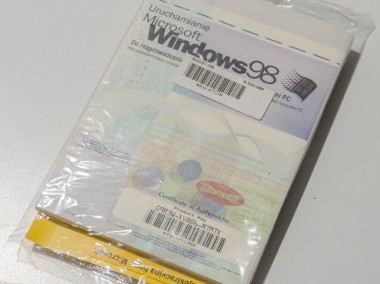 System operacyjny Microsoft Windows 98 pierwsze wydanie nowy-1