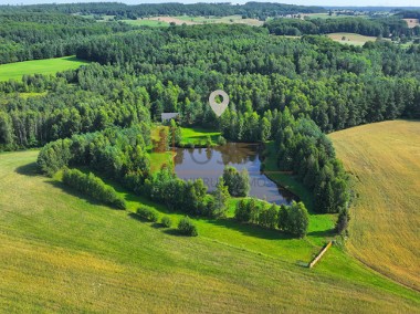 Wyjątkowa działka ze stawem na Kaszubach | 1.7Ha-1