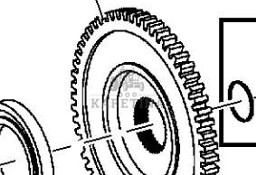 John Deere IVT AUTOPOWER 6820 6920 6920S Przekładnia Zębata Czołowa 79 zębów CZĘŚCI L152746