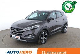 Hyundai Tucson III 4x4, automat, navi, klima auto, skóra, grzane fotele, kamera i czujn