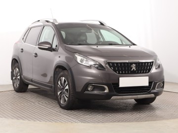 Peugeot 2008 , Salon Polska, Skóra, Navi, Klimatronic, Tempomat,