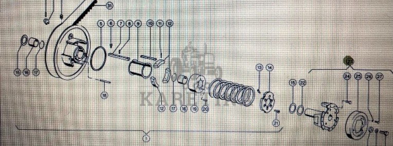 Talerz dociskowy Claas Mega 370-340 Nr kat. 000 661 210 0 Nr kat. 000 661 210 0-1