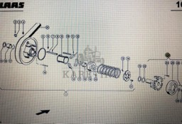 Talerz dociskowy Claas Mega 370-340 Nr kat. 000 661 210 0 Nr kat. 000 661 210 0