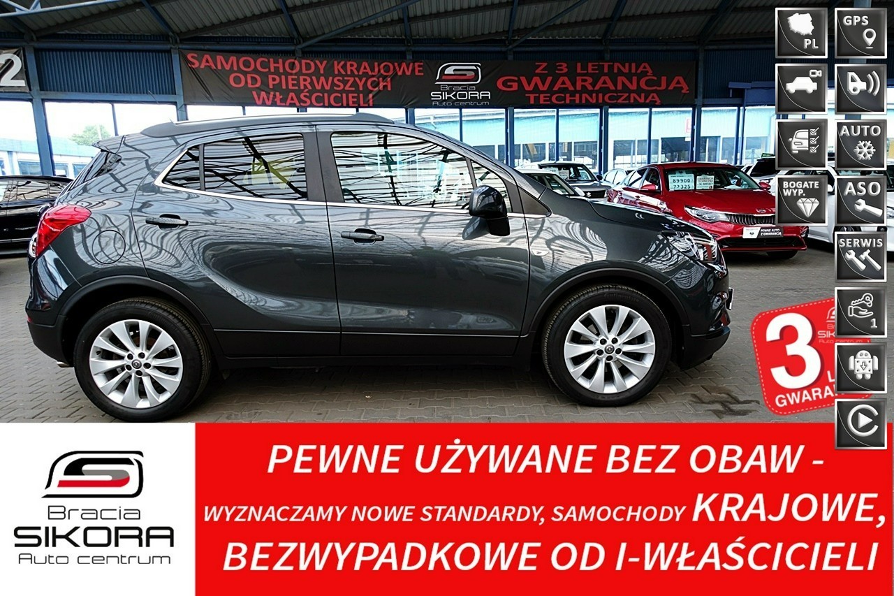 Opel Mokka X 140KM ELITE+Navi+Kamera+Skóra 3Lata GWARANCJA 1wł Kraj Bezwypadkow