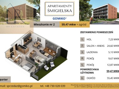 Apartamenty Śmigielska - apartament 2-1