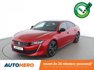 Peugeot 508 II GT full LED skóra/alcantara e. fotele z pamiecią kamery-1