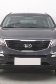 Kia Sportage III , Salon Polska, Klima, Tempomat, Parktronic-2