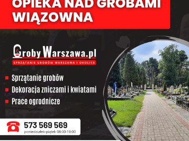 Sprzątanie grobów Wiązowna, opieka nad grobami-1