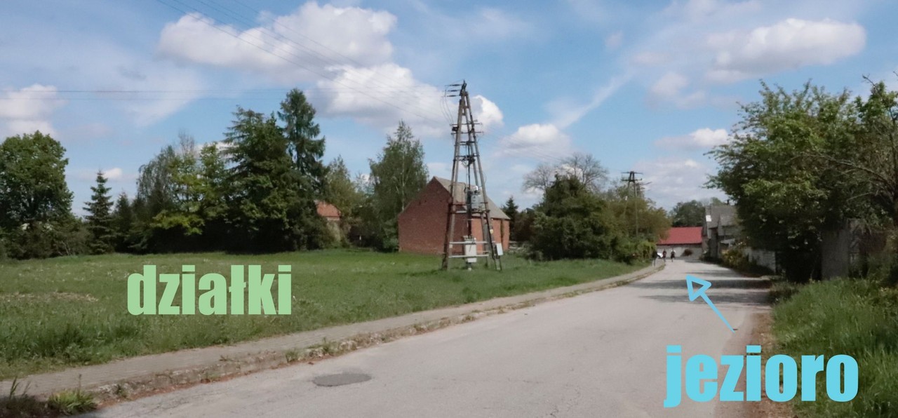 Działki budowlane na sprzedaż ok. jeziora Łopienno ulica w centrum miasteczka - Widok 2