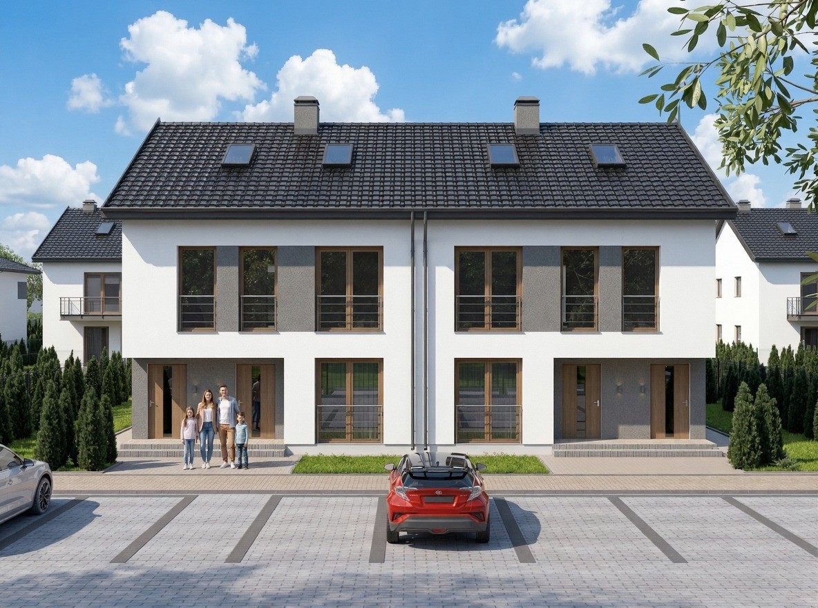 91,34 M² Z BALKONEM 13 M² Z WIDOKIEM NA ZIELEŃ | 20 MINUT OD WARSZAWY (S7)! - Widok 3