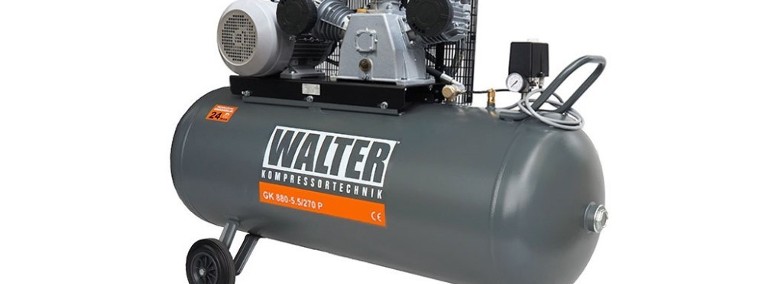 Sprężarka WALTER GK 880/270 10BAR, zbiornik 270L, 400V, 2 lata gwarancji-1