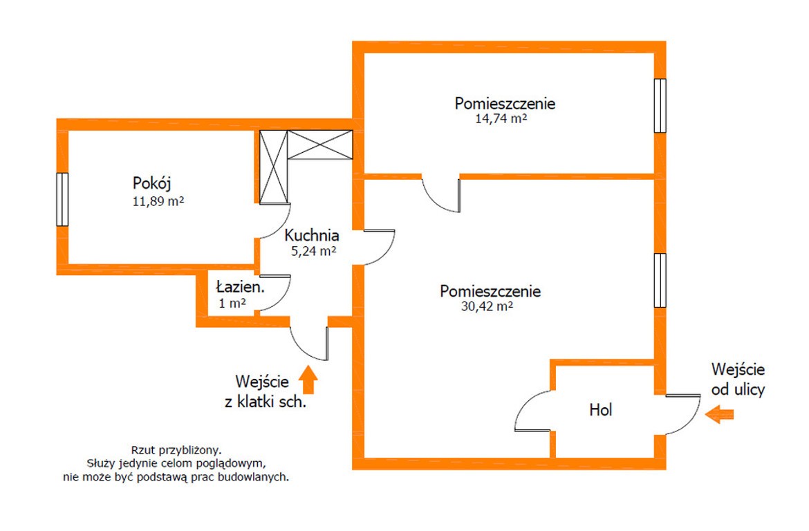 Twoja marka w centrum uwagi: 63 m² Łódź - Widok 5