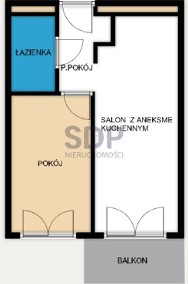 Przestronne 2-pokojowe mieszkanie|Balkon-2