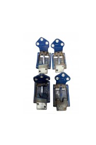 VW T5 T6 T6.1 ZAWIAS DRZWI TYŁ KOMPLET 7H0827152 7H0827151-2