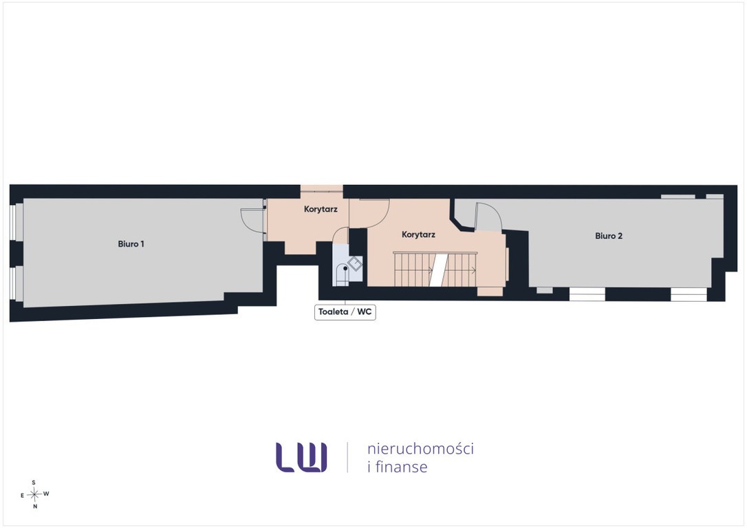 Lokal usługowy do wynajęcia, 54 m², Wrocław Stare Miasto - Widok 2