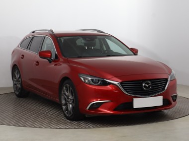 Mazda 6 III , Salon Polska, Serwis ASO, 175 KM, Automat, Skóra, Navi,-1