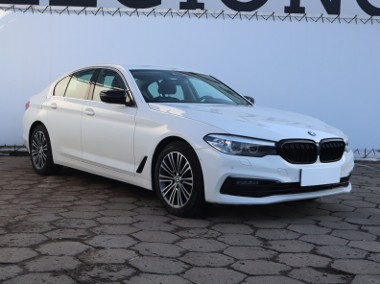 BMW SERIA 5 , Salon Polska, Serwis ASO, Automat, VAT 23%, Skóra, Navi,-1