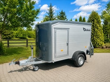  furgon Debon C255 ALU 2,55x1,26x1,50 m DMC 750–1300 kg do motocykli-1