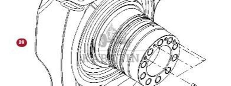 Fendt Vario 1038 1042 1046 1050 GEN 3 Obudowa Łączona Prawa Lewa F530300220220 F530300220230-1