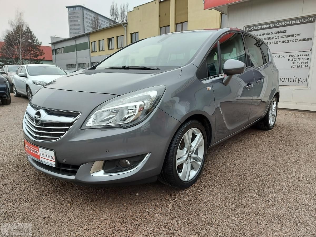 Opel Meriva B 1.4 Turbo, Full, Gwarancja, ASO, Stan Perfekt! - Gratka.pl