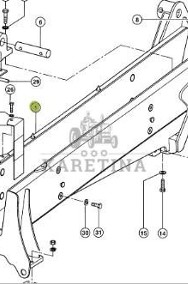 CLAAS TARGO K70 Rama Podwozia 0003148784 00 0314 878 4-2