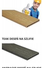 Sztacheta kompozytowa deseń szlif 1000x140x15 Winfloor producent - szybko -2