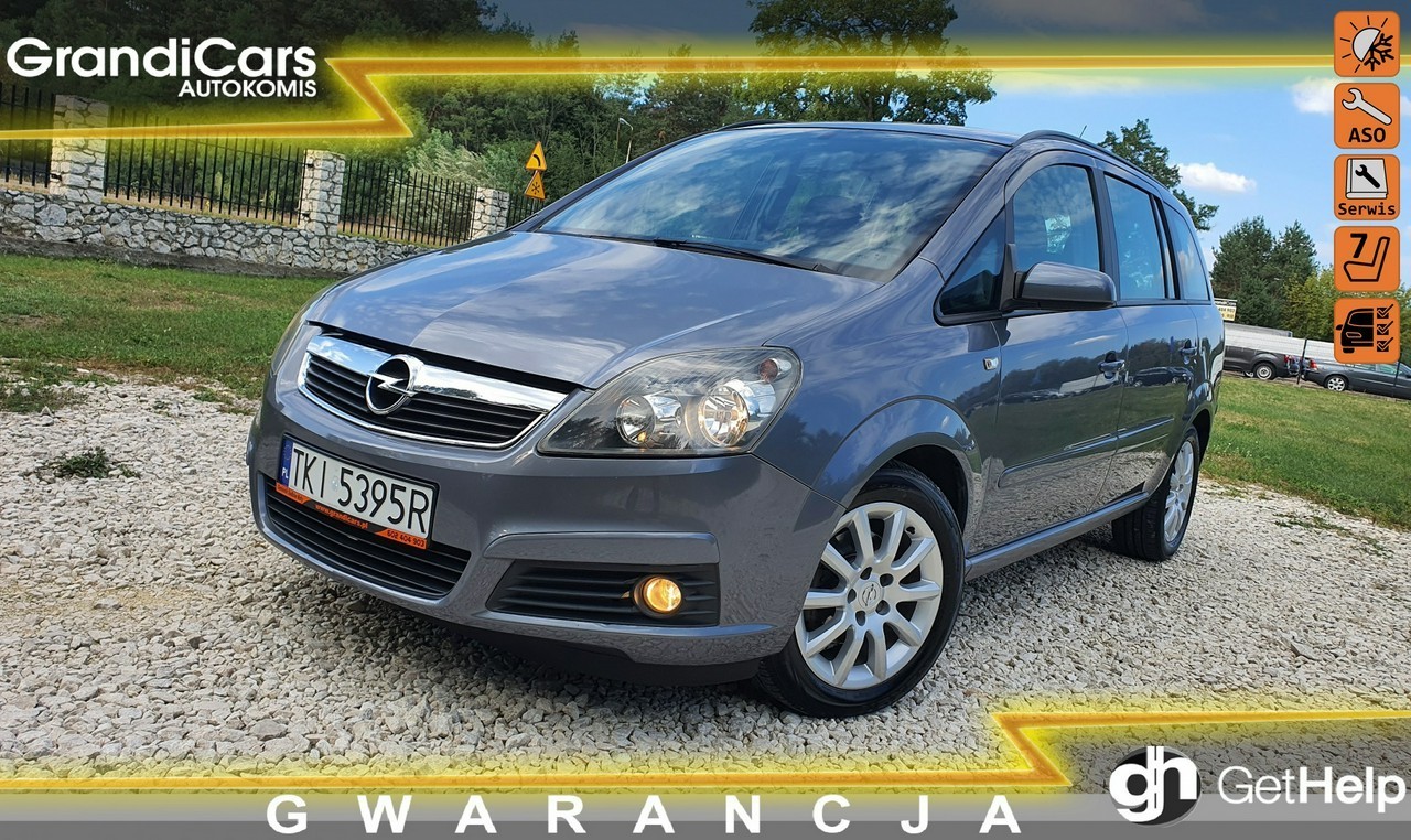 Opel Zafira B 1.8 16v 140KM # Klima # Tempomat # 7 Osobowa # Serwis do Końca # IGŁ