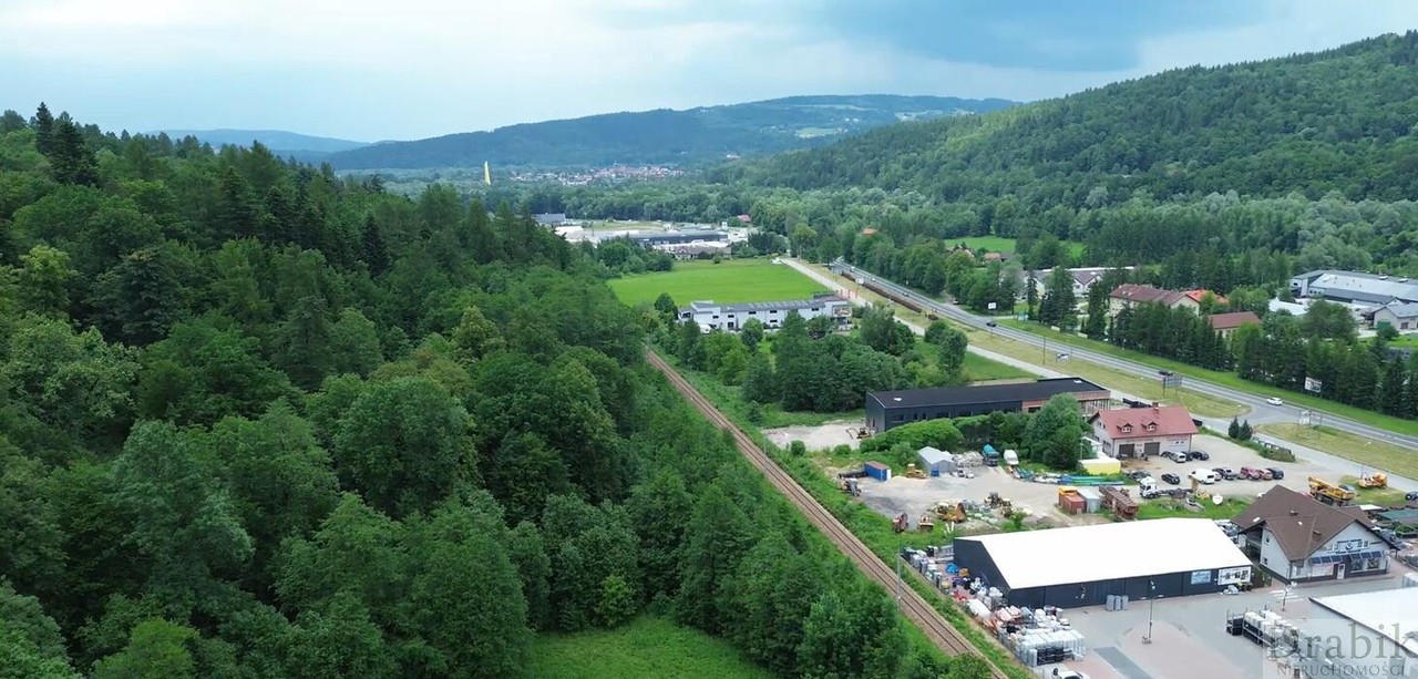 Działka budowlana w Suchej Beskidzkiej ul. Zamkowa, małopolskie