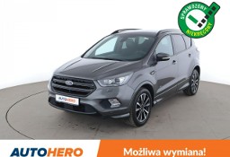 Ford Kuga III 4x4, automat, 179KM, bi-xenon, navi, skóra/alcantara, kamery