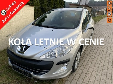 Peugeot 308 I Benzyna, klimatyzacja, 8 airbag, tempomat, hak, drugie koła alufelgi-1