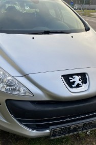 Peugeot 308 I Benzyna, klimatyzacja, 8 airbag, tempomat, hak, drugie koła alufelgi-2